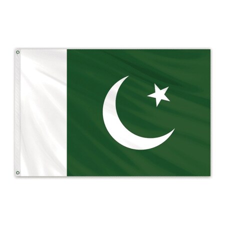 Clearance Pakistan 4'x6' Nylon Flag